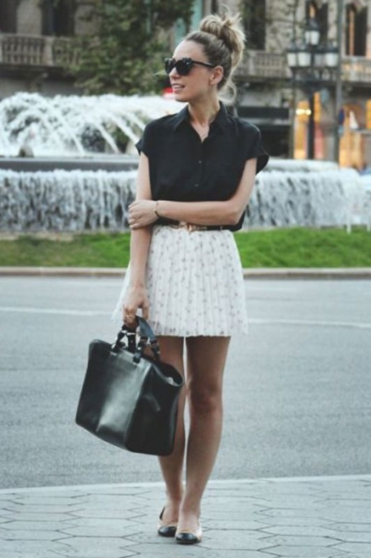 miniskirts-for-school-8 10+ Cool Back-to-School Outfit Ideas for 2020
