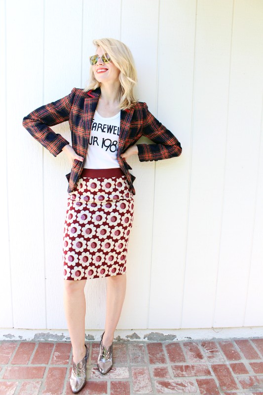 mixed prints for school 6 10+ Coolest Back-to-School Outfit Ideas This Year - 93