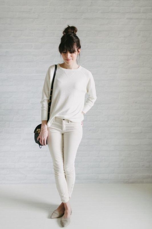 10+ Coolest Back-to-School Outfit Ideas This Year 105 monochrome look for school 6 10+ Coolest Back-to-School Outfit Ideas This Year - 105