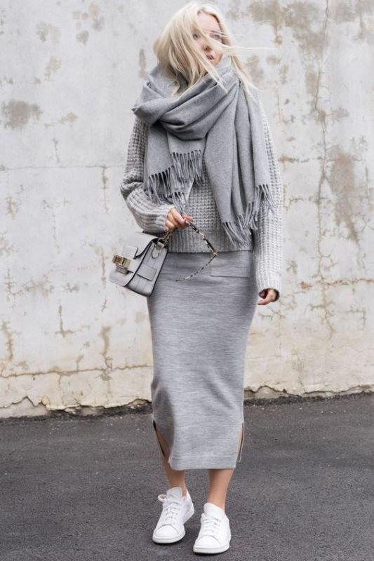 10+ Coolest Back-to-School Outfit Ideas This Year 106 monochrome look for school 7 10+ Coolest Back-to-School Outfit Ideas This Year - 106