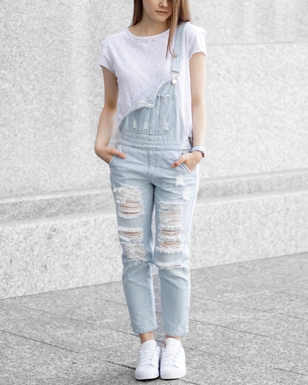 overalls-for-school-25 10+ Cool Back-to-School Outfit Ideas for 2020