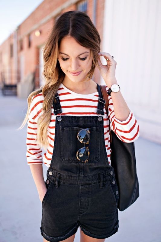 10+ Coolest Back-to-School Outfit Ideas This Year 119 overalls for school 6 10+ Coolest Back-to-School Outfit Ideas This Year - 119