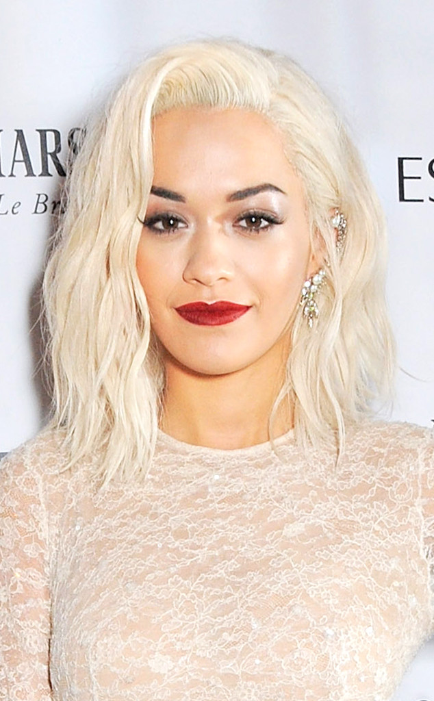 platinum-blonde-hairstyle-Rita-Ora 16 Celebrity Hottest Hair Trends for Summer 2022