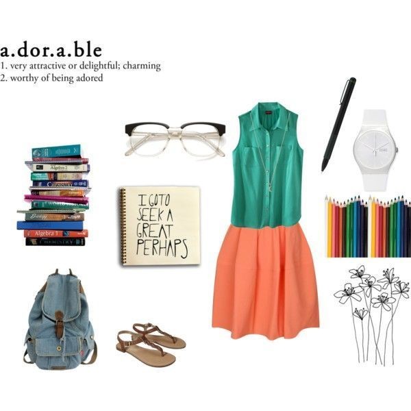 school outfit ideas 131 Trendy Fabulous School Outfit Ideas for Teenage Girls - 132