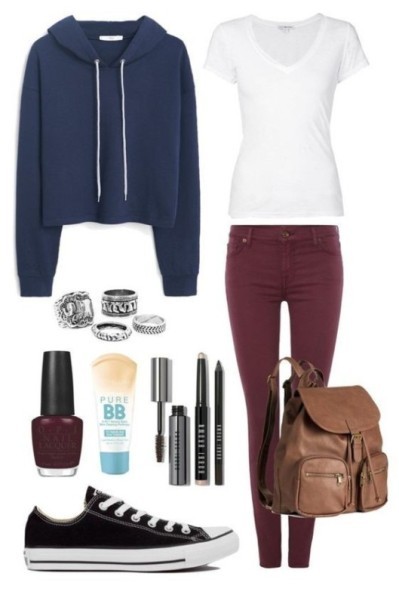 school-outfit-ideas-17 Fabulous School Outfit Ideas for Teenage Girls 2020