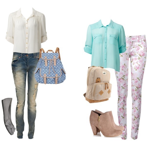 school-outfit-ideas-173 Fabulous School Outfit Ideas for Teenage Girls 2020