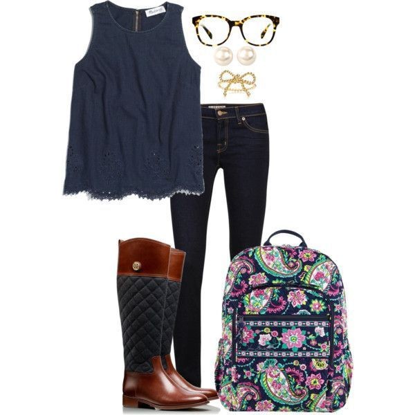 school-outfit-ideas-201 Fabulous School Outfit Ideas for Teenage Girls 2022 - 2023
