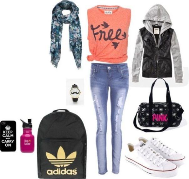 school outfit ideas 237 Trendy Fabulous School Outfit Ideas for Teenage Girls - 238