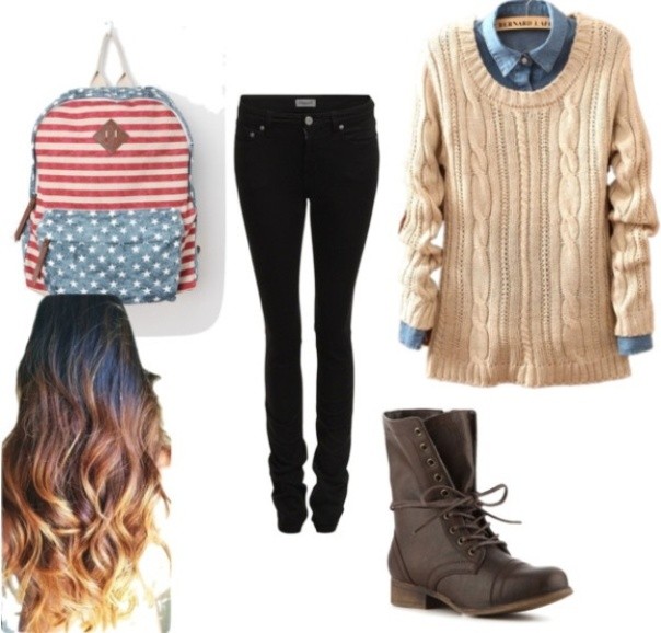 school-outfit-ideas-238 Fabulous School Outfit Ideas for Teenage Girls 2022 - 2023
