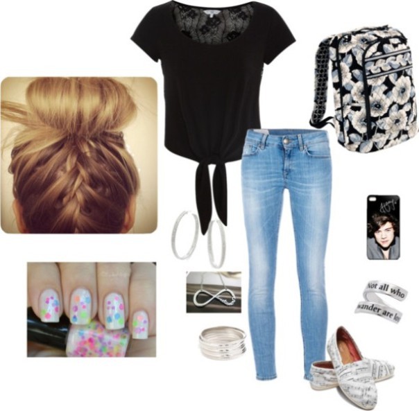 school-outfit-ideas-242 Fabulous School Outfit Ideas for Teenage Girls 2020