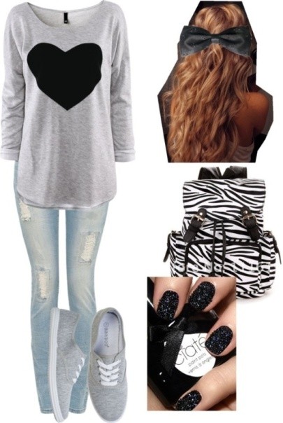 school-outfit-ideas-25 Fabulous School Outfit Ideas for Teenage Girls 2022 - 2023