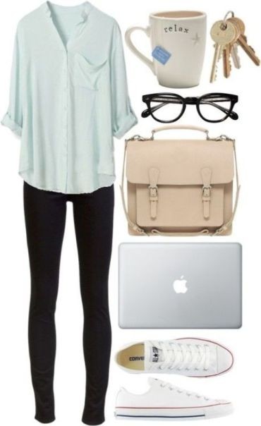 school-outfit-ideas-3 Fabulous School Outfit Ideas for Teenage Girls 2022 - 2023