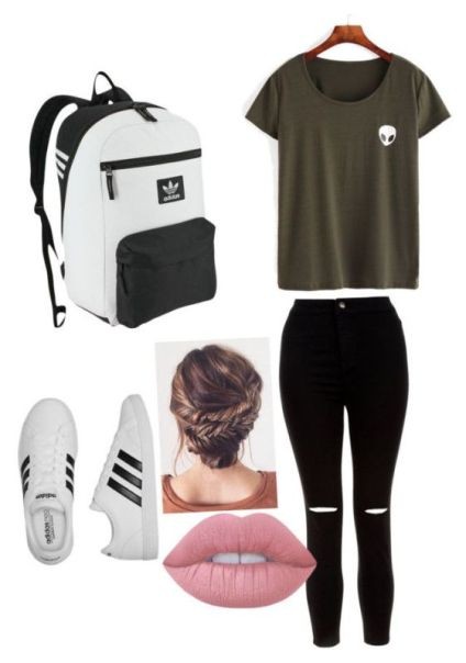 school-outfit-ideas-39 Fabulous School Outfit Ideas for Teenage Girls 2022 - 2023