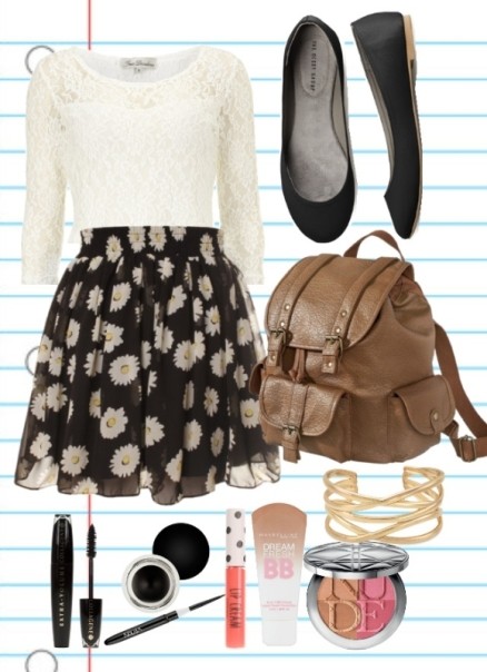 school outfit ideas 48 Trendy Fabulous School Outfit Ideas for Teenage Girls - 50