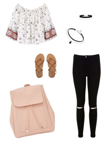 school-outfit-ideas-49 Fabulous School Outfit Ideas for Teenage Girls 2022 - 2023