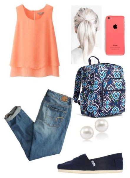 school outfit ideas 52 Trendy Fabulous School Outfit Ideas for Teenage Girls - 54