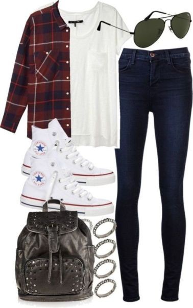 school-outfit-ideas-6 Fabulous School Outfit Ideas for Teenage Girls 2022 - 2023