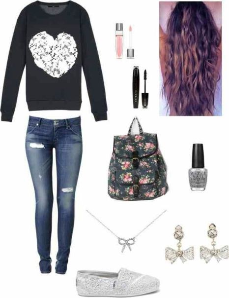 school-outfit-ideas-60 Fabulous School Outfit Ideas for Teenage Girls 2022 - 2023