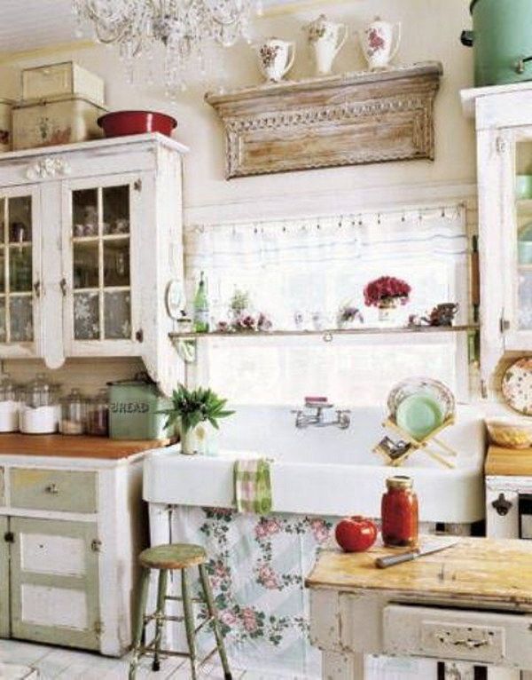 shabby chic traits include elements like chipped paint Rags and Riches: How to Upcycle Furniture For a Shabby Chic Aesthetic - 5