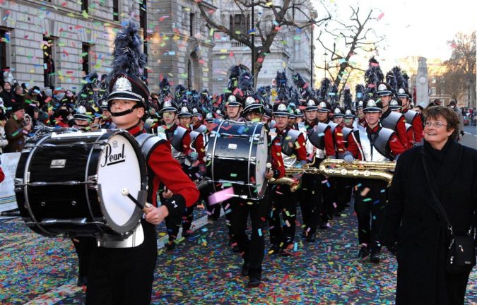 the New Year’s Day parade 2017 london New Year around the World.. One Event, Various Traditions - 17