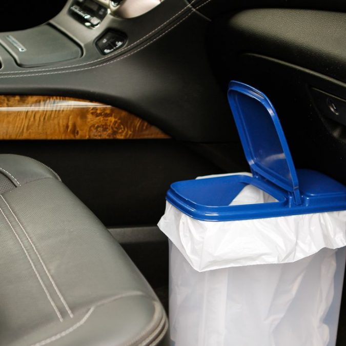 trash bin 15 Exciting Road Trip Hacks for Unbelievably Happy Times - 13