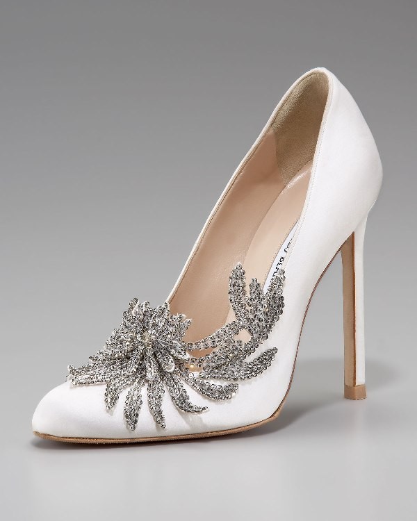 white-wedding-shoes-101 83+ Most Fabulous White Wedding Shoes in 2021