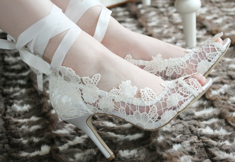 white wedding shoes 129 83+ Most Fabulous White Wedding Shoes - 131