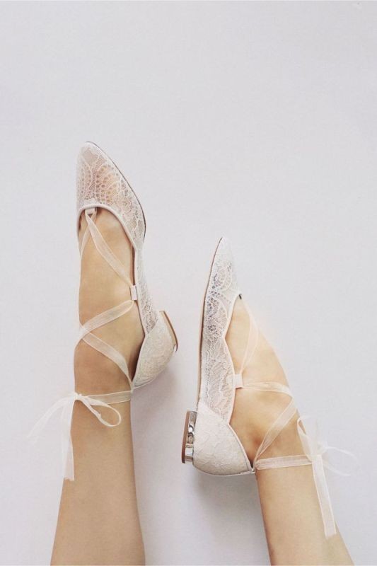 white-wedding-shoes-17 83+ Most Fabulous White Wedding Shoes in 2021
