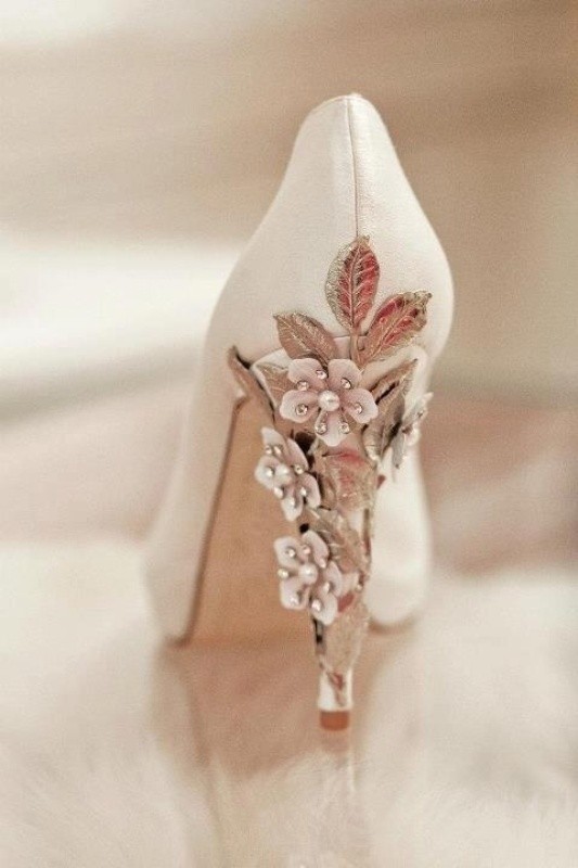 white wedding shoes 18 83+ Most Fabulous White Wedding Shoes - 20