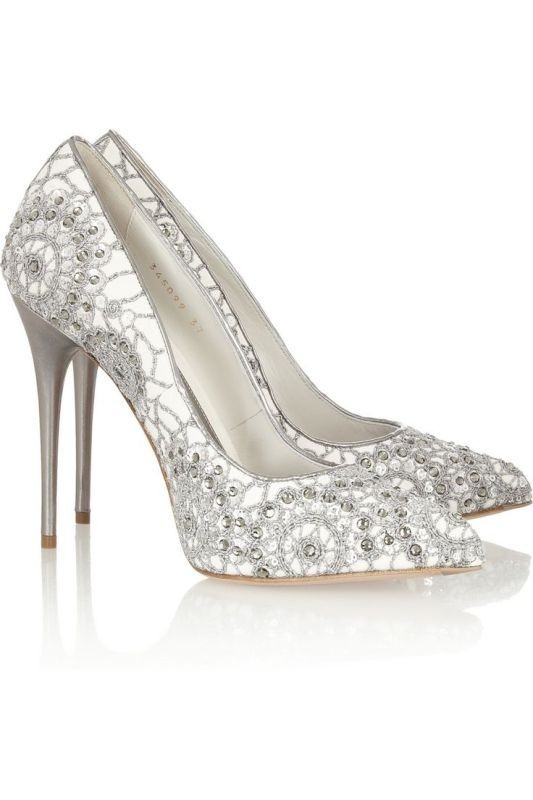 white-wedding-shoes-22 83+ Most Fabulous White Wedding Shoes in 2021