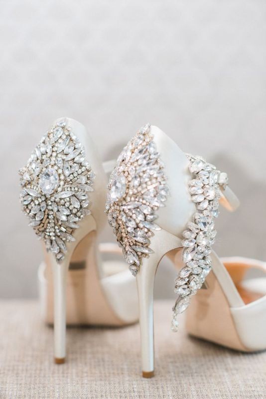 white-wedding-shoes-30 83+ Most Fabulous White Wedding Shoes in 2021