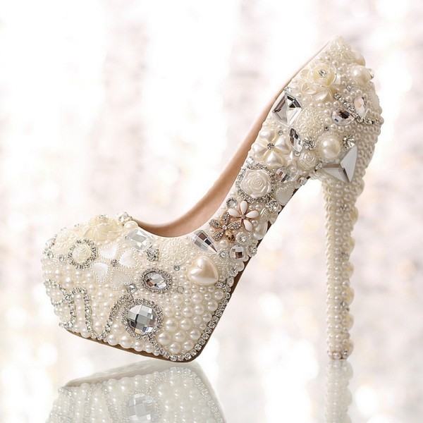 white-wedding-shoes-67 83+ Most Fabulous White Wedding Shoes in 2021
