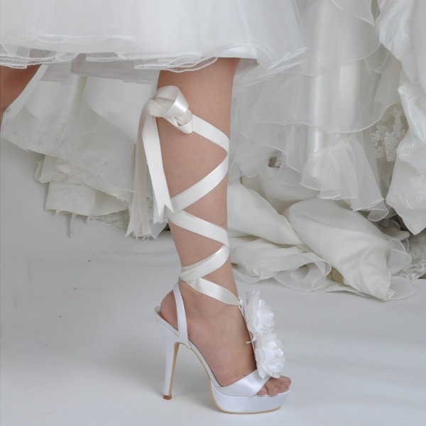 white wedding shoes 70 83+ Most Fabulous White Wedding Shoes - 72