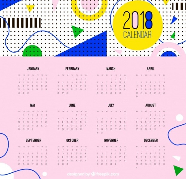 87+ Fascinating Printable Calendar Templates 104 2018 printable calendars 103 87+ Fascinating Printable Calendar Templates - 104