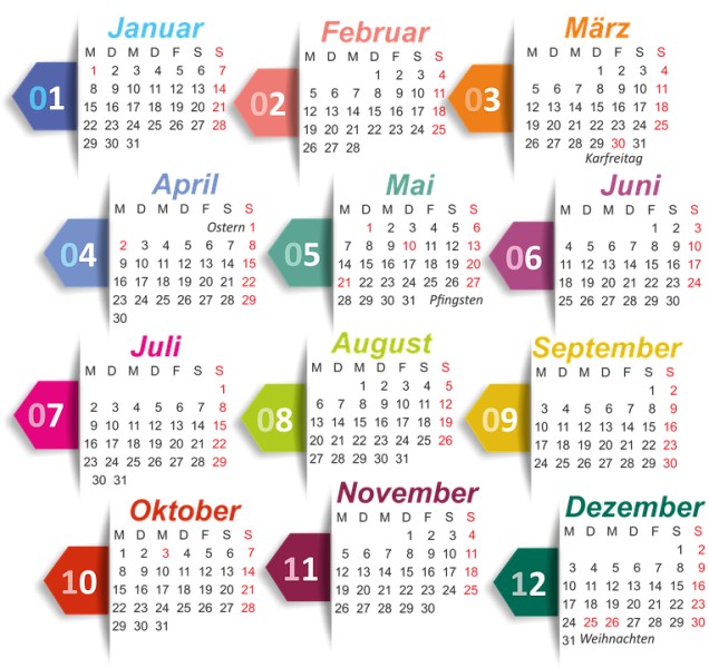 2018-printable-calendars-105 87+ Fascinating Printable Calendar Templates