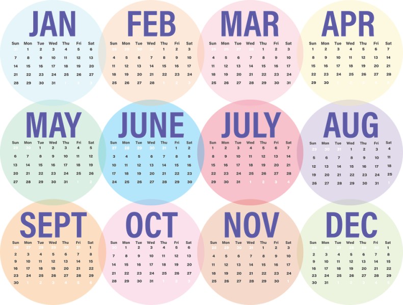 87+ Fascinating Printable Calendar Templates 112 2018 printable calendars 111 87+ Fascinating Printable Calendar Templates - 112