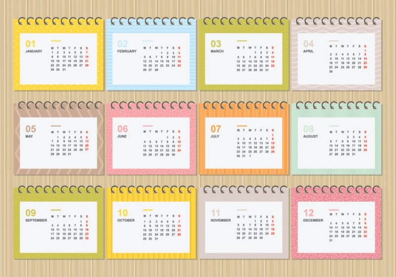 2018-printable-calendars-117 87+ Fascinating Printable Calendar Templates