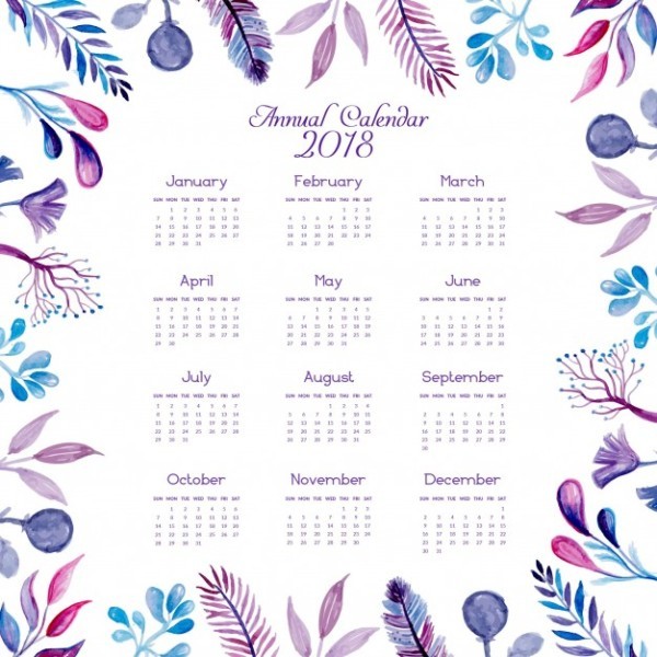87+ Fascinating Printable Calendar Templates 50 2018 printable calendars 49 87+ Fascinating Printable Calendar Templates - 50