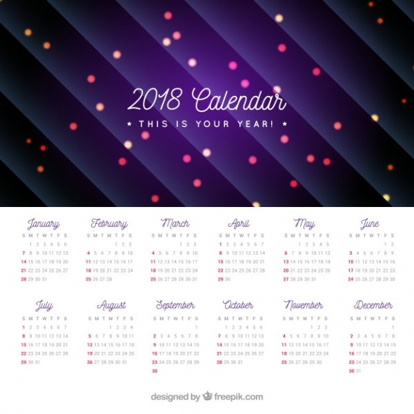 2018 printable calendars 53 87+ Fascinating Printable Calendar Templates - 54