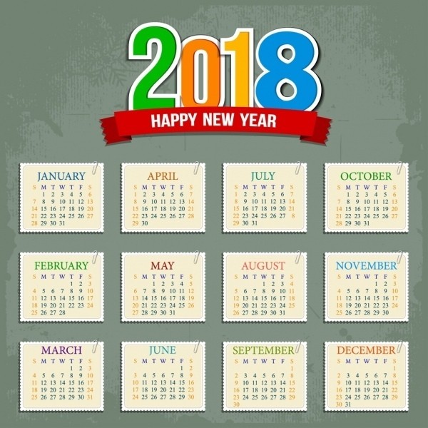 87+ Fascinating Printable Calendar Templates 56 2018 printable calendars 55 87+ Fascinating Printable Calendar Templates - 56