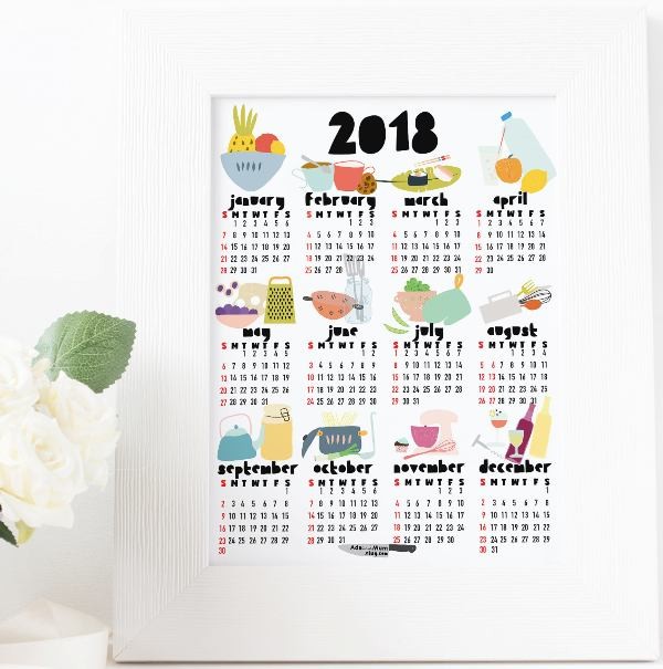 2018-printable-calendars-66 87+ Fascinating Printable Calendar Templates