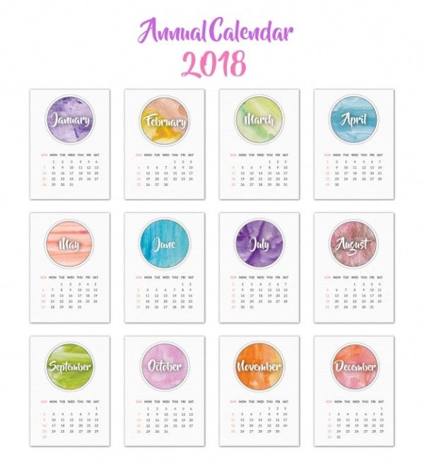 87+ Fascinating Printable Calendar Templates 74 2018 printable calendars 73 87+ Fascinating Printable Calendar Templates - 74