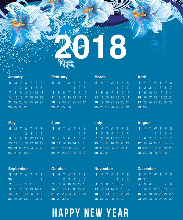 2018 printable calendars 79 87+ Fascinating Printable Calendar Templates - 80