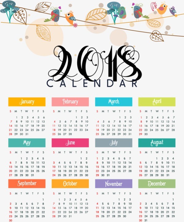 2018 printable calendars 81 87+ Fascinating Printable Calendar Templates - 82