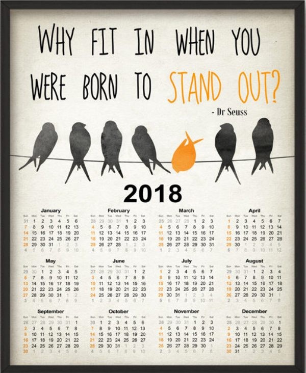 87+ Fascinating Printable Calendar Templates 84 2018 printable calendars 83 87+ Fascinating Printable Calendar Templates - 84