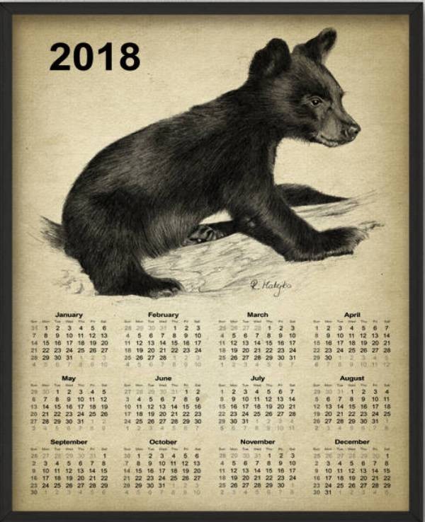 2018-printable-calendars-87 87+ Fascinating Printable Calendar Templates
