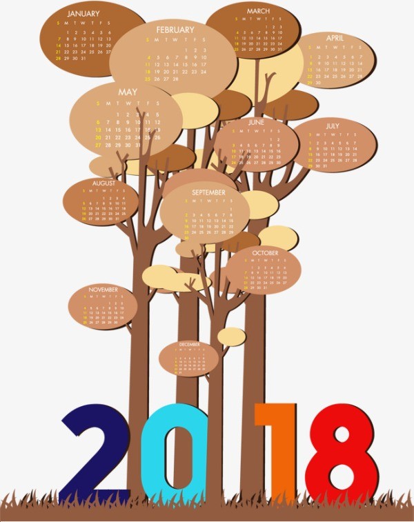 87+ Fascinating Printable Calendar Templates 93 2018 printable calendars 92 87+ Fascinating Printable Calendar Templates - 93