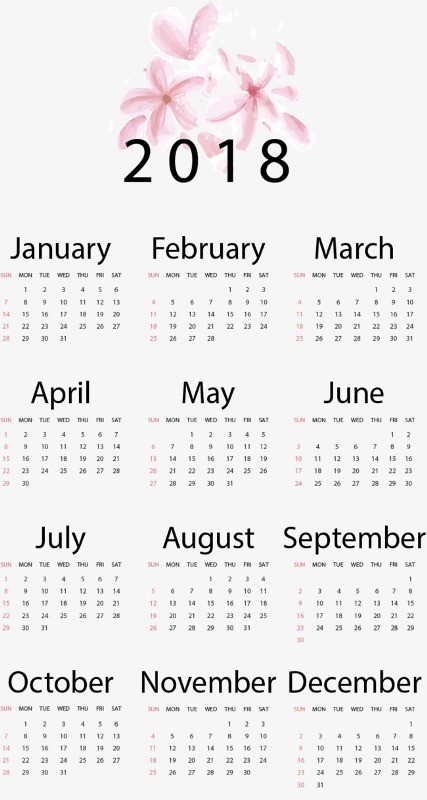 2018-printable-calendars 87+ Fascinating Printable Calendar Templates