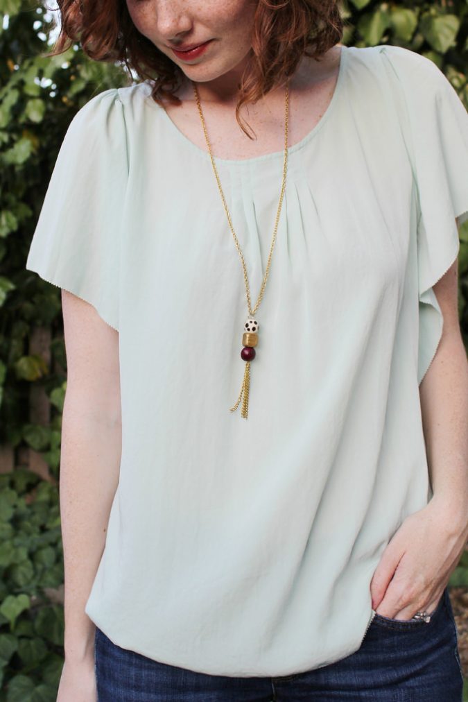 Beaded tassel necklace 18 New Jewelry Trends for This Summer - 4
