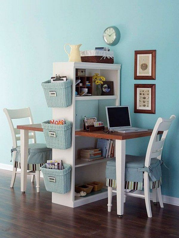 DonGÇÖt forget about the study area Top 10 Exclusive Tips to Decorate Your Kids Room - 9